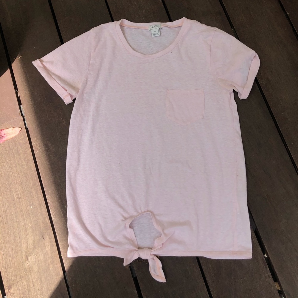 Jcrew T-shirt with front tie